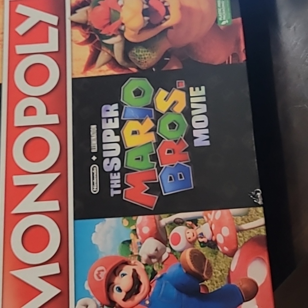 The Super Mario Bros Movie Monopoly